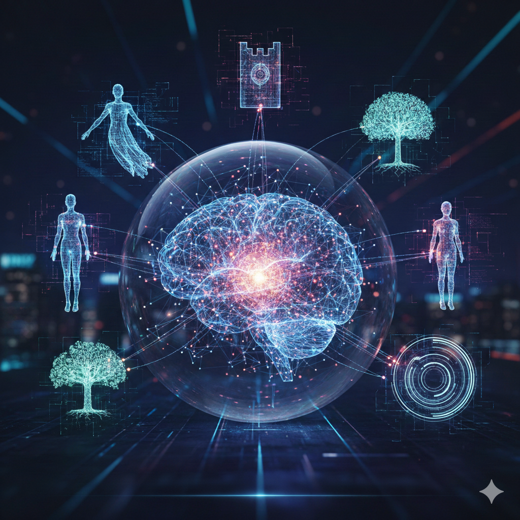 Image representing multiple AIs.